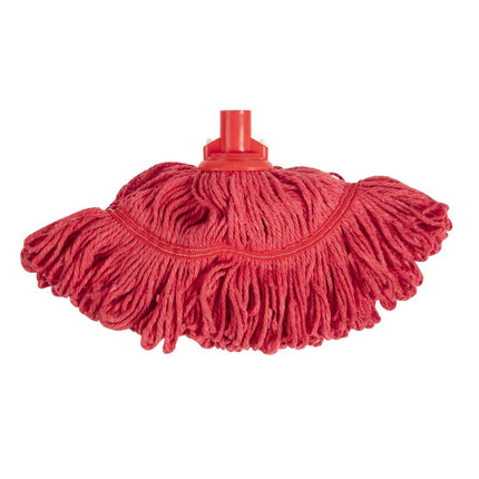 Antibacterial Mop Red 38cm Ø | Jantex Bio Fresh