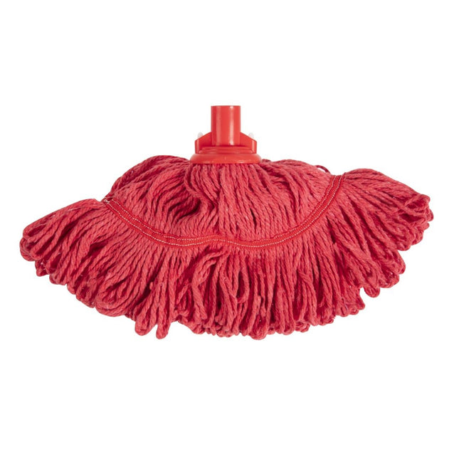 Antibacterial Mop Red 38cm Ø | Jantex Bio Fresh