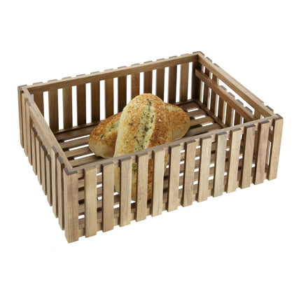 Medium Acacia Wood Storage Box 356x255x120mm | Olympia 5