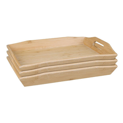 Lightweight Bamboo Serving Tray 29x38cm | Olympia 4