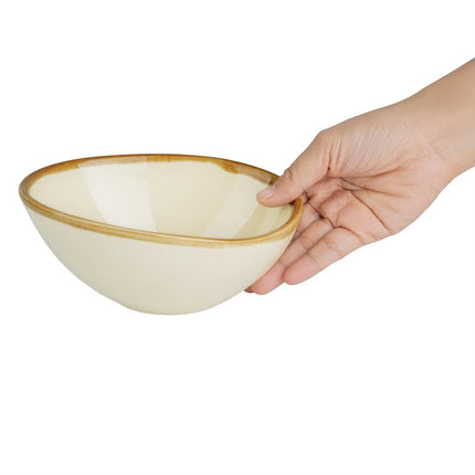 Ceramic Kiln Sandstone Bowls 16.5cm | Olympia 3