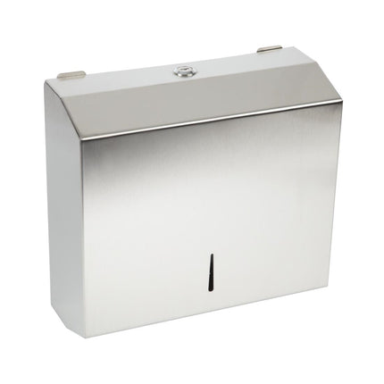 Stainless Steel Paper Towel Dispenser | Jantex 7