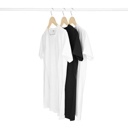 Natural Wooden Hangers with Antislip Trousers Bar | Bolero 5