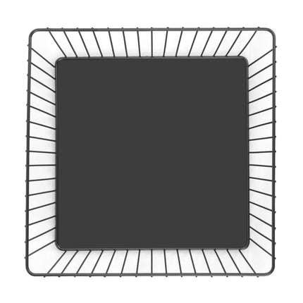Square Wire Food Display Tray Black 280x280x100mm | Olympia 6