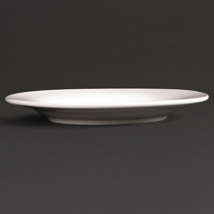 Dinner Plates with Wide Rim 15cm | Olympia Lumina 2