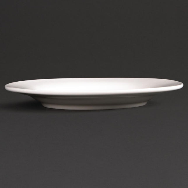 Dinner Plates with Wide Rim 15cm | Olympia Lumina 2