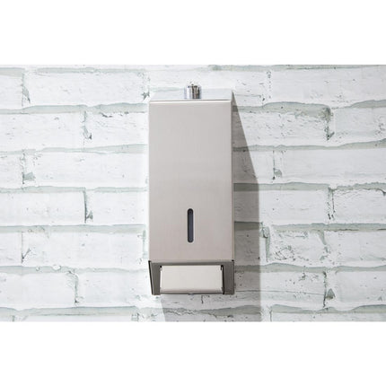 1 Liter Stainless Steel Soap Dispenser | Jantex 2