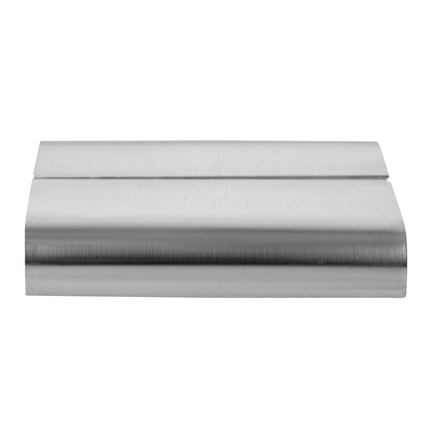 Rectangular Stainless Steel Menu Holder | Olympia 3