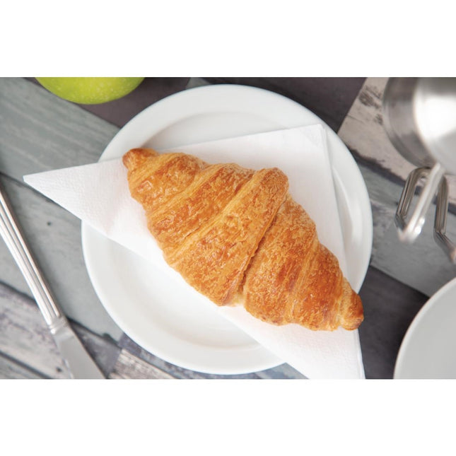 Whiteware Plates with Narrow Rim 15cm | Olympia | Set of 12 2