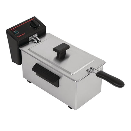 Single Fryer Stainless Steel 3.5L | Caterlite | Light Use 5