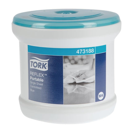 Portable Hand Towel Roll Dispenser with Handle | Tork Reflex