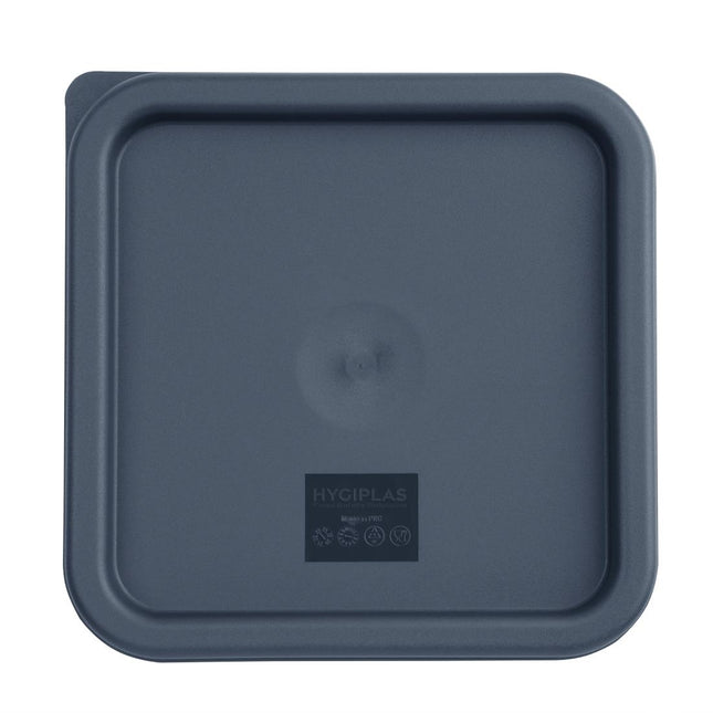 Square Lid Blue Medium | Hygiplas