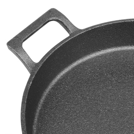 Round Cast Iron Serving Dish with Handles | Olympia | 200mm 4