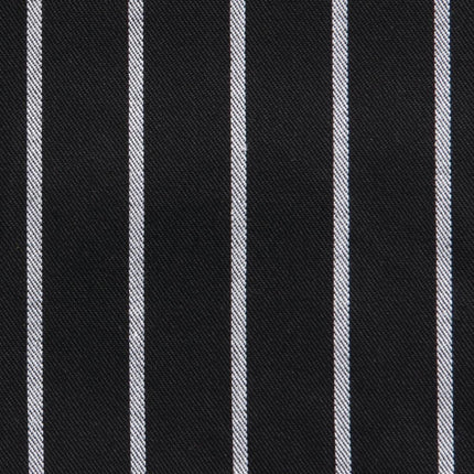 Premium Woven Black and White Striped Apron | Chef Works | 99x94 cm 3