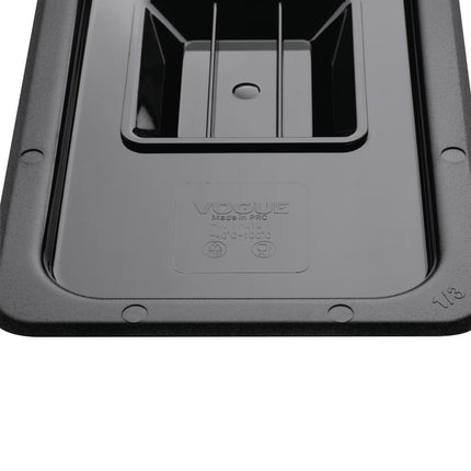 Polycarbonate Black Lid GN 1/3 | Vogue 4