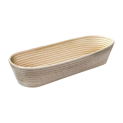 Schneider Oval Rattan Proofing Basket Long 1.5kg