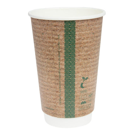Compostable Double-Walled Coffee Cups 455ml | Vegware 3