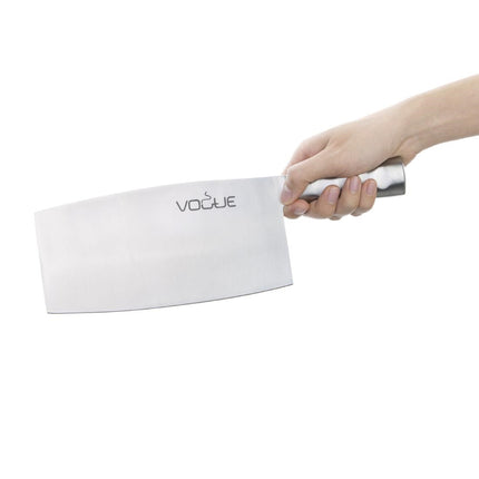 Vogue Stainless Steel Chinese Cleaver 21cm 2