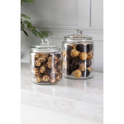 Glass Storage Jar 3.8L with Lid | Olympia 7