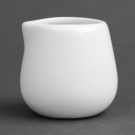 Whiteware Milk Jug 8.5cl | Olympia