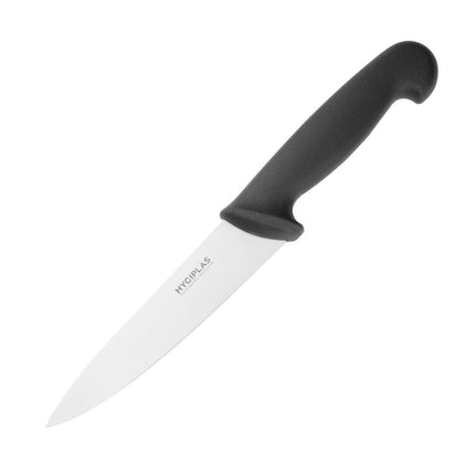 Chef's Knife 15.5cm Black Handle | Hygiplas