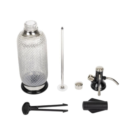 Classic Soda Siphon 1L Stainless Steel Mesh | iSi 6
