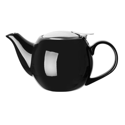 Olympia Cafe Black Teapot