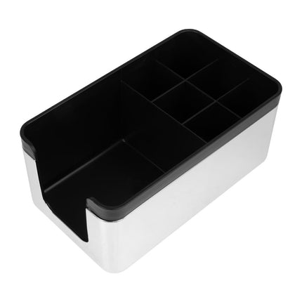 Bar Caddy with Multiple Compartments | Olympia Kristallon | Chrome ABS 3