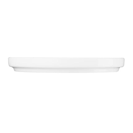 White Porcelain Flat Round Plate | Olympia | 150mm 4