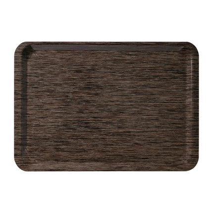 Melamine Euronorm Serving Tray Wengé 53x37cm | Roltex