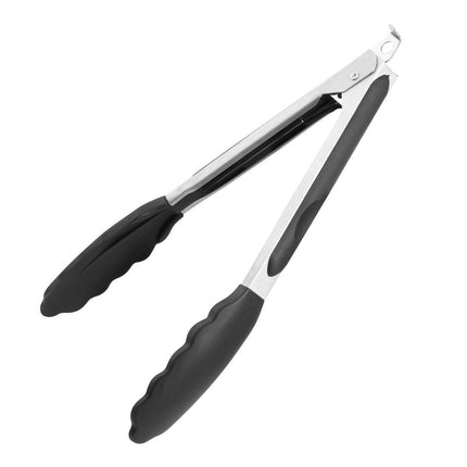 Heavy Duty Locking Serving Tongs 23 cm | Vogue | Heat Resistant to 310°C