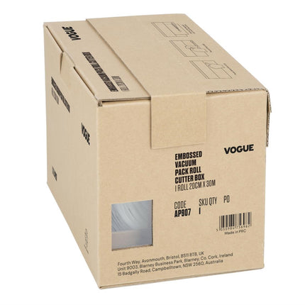 Vacuum Packaging Roll with Cutter Box (Embossed) 200 mm | Vogue 4