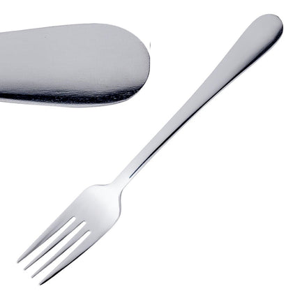 Olympia Buckingham Stainless Steel Dessert Forks | Set of 12