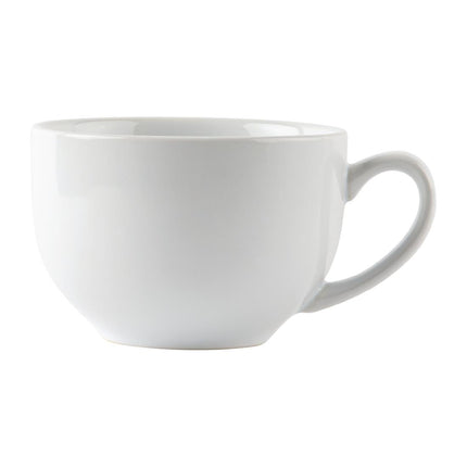 Olympia Café Cappuccino Cups White Porcelain 340ml 3