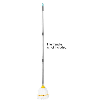 Microfiber Mop Head Yellow Stripe 150g | Jantex 2