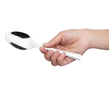 Dessert Spoons 18cm Polished 18/0 Stainless Steel | Olympia Harley | 12 Pieces 3