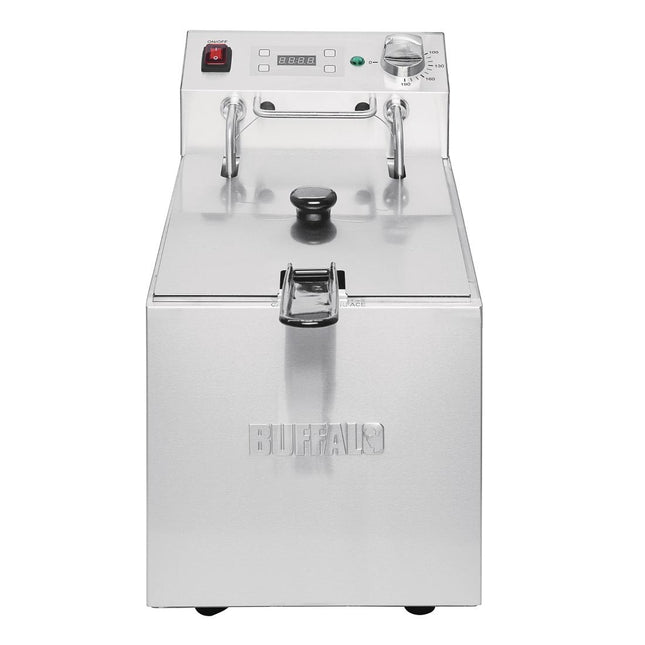 Single Tank Countertop Fryer 5L with Timer | Buffalo | 2800W