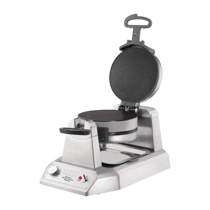 Double Ice Cream Cone Maker with Non-Stick Plates | Waring WWCM200E 2