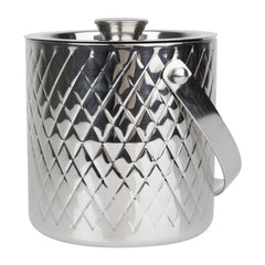 Olympia Geo Double-Walled Stainless Steel Ice Bucket 2L