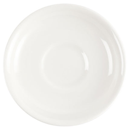 White Porcelain Saucers 13.7cm | Churchill Whiteware 2