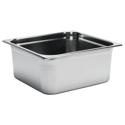 Stainless Steel Gastro Pan GN 2/3 | 15cm Depth | 325x354mm