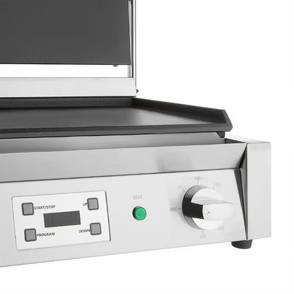 Extra Large Double Flat Plate Contact Grill | Buffalo 6