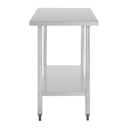 Stainless Steel Work Table 800 x 600mm | Nisbets Essentials 3