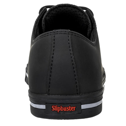 Slipbuster Safety Sneakers | Recycled Microfiber | Matte Black | Size 41 5