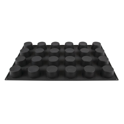 Silicone Muffin Mold | Pavoflex | 24 Cavities | 70mm Diameter x 40mm Depth