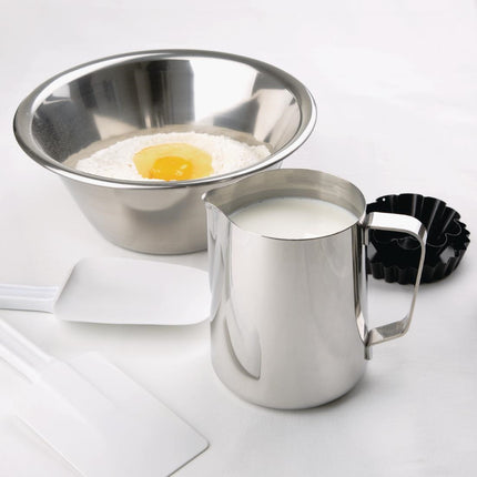 Stainless Steel Milk Jug 1L | Olympia 3