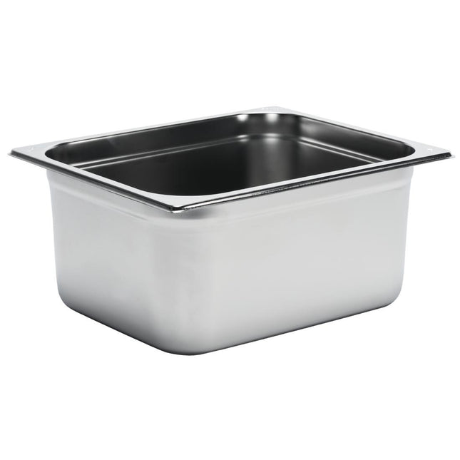 Stainless Steel Gastro Pan GN 1/2 | 15cm Depth | 325x265mm