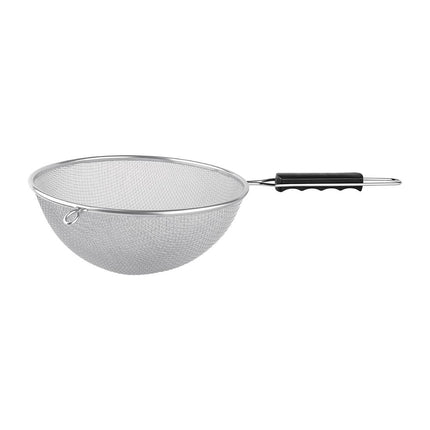 Heavy-Duty 260mm Sieve with Double Mesh and Wooden Handle | Vogue 4