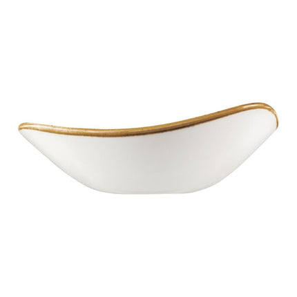 Stonecast Mustard Lotus Bowl 23.5cm | Churchill 2