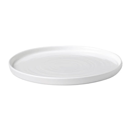 Stonecast White Rimmed Plate 26cm | Churchill 3
